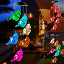 Carillon solaire à LED LINLIN, changement de couleur, 1 ensemble