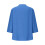 Women's cotton and linen shirt, solid color,-Navy Blue M 4
