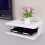 Floating Shelf for TV Components Metal 2-Tier Wall Mount 1