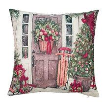 Housse de coussin décorative de Noël (1 pièce)