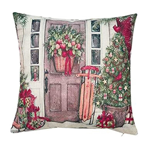 Housse de coussin décorative de Noël (1 pièce)
