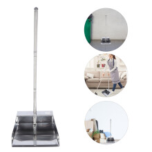 Metal upright dustpan heavy duty 30.34 inch