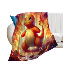 Couverture en flanelle peluche Charmander 50x60 pouces