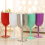 Stainless Steel Double-Layer Wine Glass Green 450ml 4