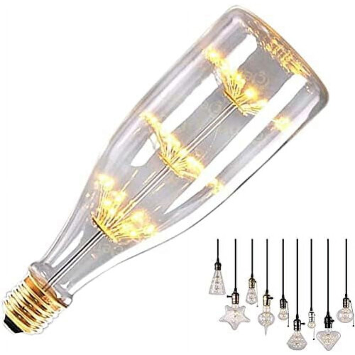 LINLIN vuurwerklamp E27 3W dimbare LED