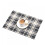 4-teiliges Set Untersetzer aus PVC im britischen Stil 1