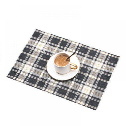 4-teiliges Set Untersetzer aus PVC im britischen Stil