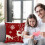 Housse de coussin décorative en soie et peluche (2 pièces) 3