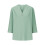 Women's cotton and linen shirt, solid color,-White M 6
