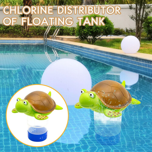 Distributeur de chlore flottant pour piscine (lot de 4) 1