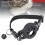 3er Pack Reflektierender Katzenhalsbandhalter mit Glöckchen, Schwarz 4
