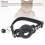 3er Pack Reflektierender Katzenhalsbandhalter mit Glöckchen, Schwarz 6