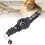 3er Pack Reflektierender Katzenhalsbandhalter mit Glöckchen, Schwarz 7