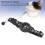 3er Pack Reflektierender Katzenhalsbandhalter mit Glöckchen, Schwarz 8