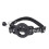 3er Pack Reflektierender Katzenhalsbandhalter mit Glöckchen, Schwarz 16