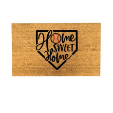 Mata dorais baseball Home Sweet Home khaki 18x30 orlach