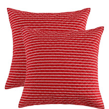 Levtex Home Santa Claus Lane Euro Sham 26x26 inch, set van twee