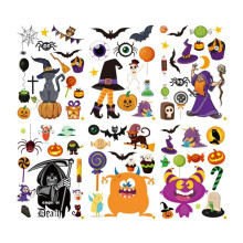 Ensemble de 6 autocollants fantômes chauve-souris pour fenêtre, idéal pour Halloween.