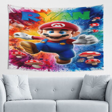 Mario faliszőnyeg lakberendezés60x40 hüvelyk