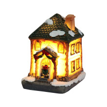 Veilleuse projecteur de décorations de Noël en résine pour enfants