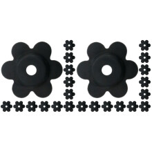 Butée de drapeau de jardin Fleur de prunier 24 pièces
