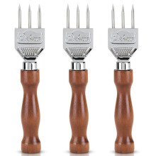 Ice Pick with Wooden Handle and 304 Stainless Steel Head