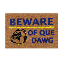 Tapis de porte de bienvenue en polyester Poaug – Motifs de fêtes