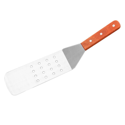 Grillskrape i rustfritt stål, stekespade, flat grill, 1 stk.