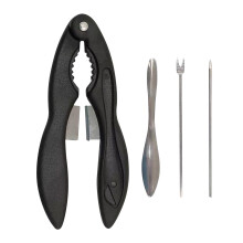 Ensemble d'outils pour déguster les crabes en acier inoxydable, 5 pièces