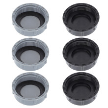 Bouchon de vidange pour tuyau d'égout, lot de 6 pièces.