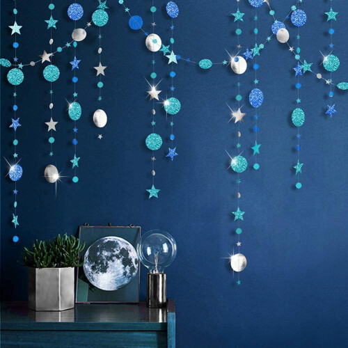 Glitter Star Circle -seppele lapsille syntymäpäiville (3 kk)