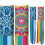Mandala-Blumen-Windspiel-Set – 2 Stück, 100 cm 1