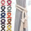 Δέσιμο Κουρτινών Walbest2Pack, Χειροποίητο Βαμβακερό Λινό Σχοινί, Φυσικό Στυλ Δέσιμο 1