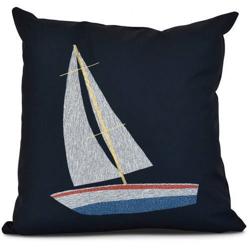 Ensemble de coussins à imprimé géométrique marguerite voile