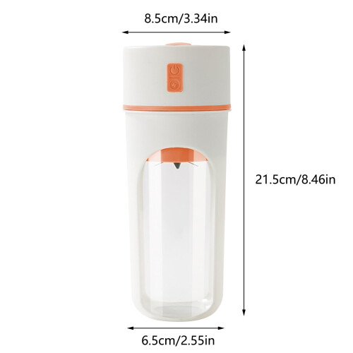 MERILER Portable USB Juicer Mini Cup 35-sec 6-Blade 2