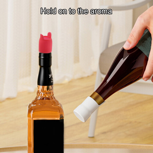 Sparkling Wine Bottle Stopper Reusable Double-Sealed 2