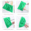 Kitchen Towels Water-Absorbing Cleaning Cloths 6-Pack 4