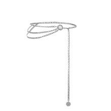 Taille Femme En Métal Argenté Design