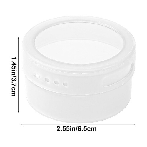 Magnetic Spice Box with Lid for Kitchen Wall Mount, 2