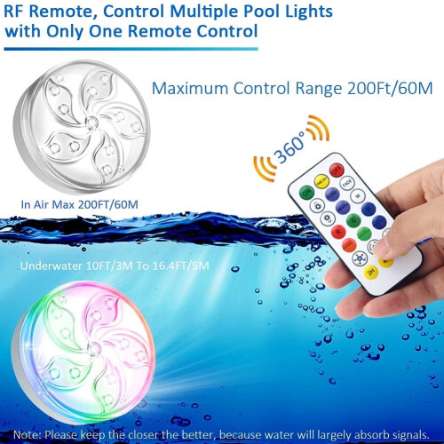 Moocorvic LED pool lights for above ground pools IP68 1