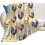 Chicken Print Throw Blanket Beige 60x50 Inches 2