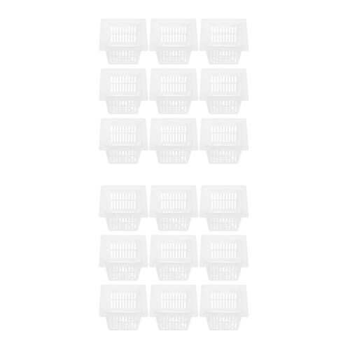 80Pièces Pots Filet Hydroponiques En Pe Pour Jardinage 2