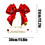 Christmas Window Clings Red Bow Double-Sided Decals 3
