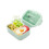 Pink Dish Drying Rack Rectangular Microwave-Safe 1 pc 3