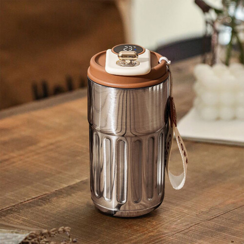 Mug de voyage isotherme intelligent à LED 500 ml 2