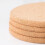 10-Pack Cork Drink Coasters – 10cm Round Table Mats 5