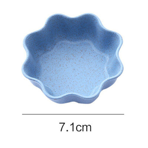 Mini soy sauce dish with handles blue 1