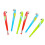 6Pcs Blue Pens Creative Parrot Design for Writing and Study 1
