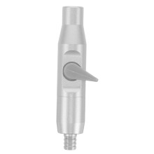 1Manche Ergonomique Aluminium Pour Fauteuil Aspiration Argent