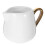1Pc Ceramic Milk Jug White Handle Milk Container for Cafe 1